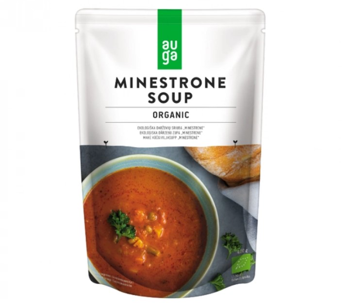 Auga, Vegetable Minestrone Soup, 400g