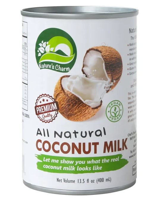 Nature’s Charm, Coconut Milk, 400ml