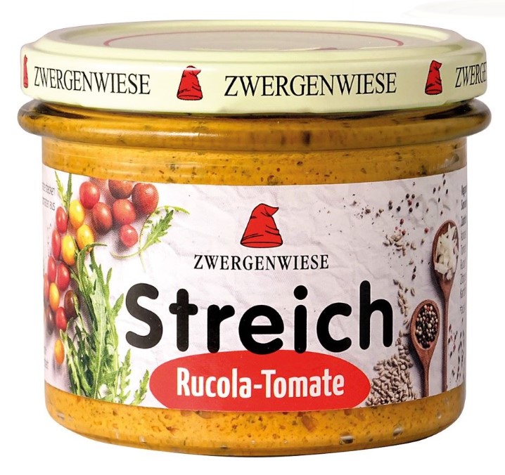 Zwergenwiese, Rucola & Tomato Spread, 180g