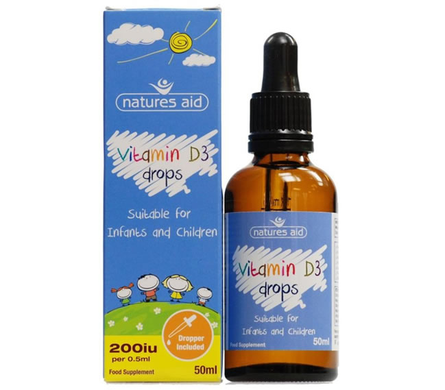 Children's Vitamin D3 Drops, 50ml