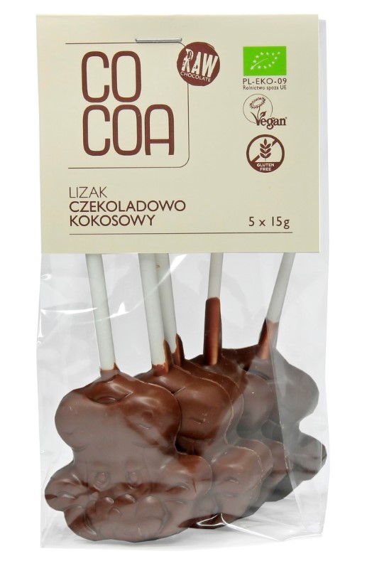 Lollipop Chocolate and Coconut, 75g
