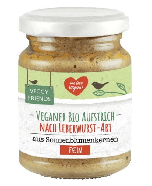 Veggy Friends, Spread Liverwurst Style fine, 110ml