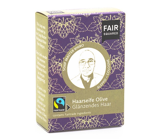 Fair Squared, Hair Soap for Shiny Hair, 80g