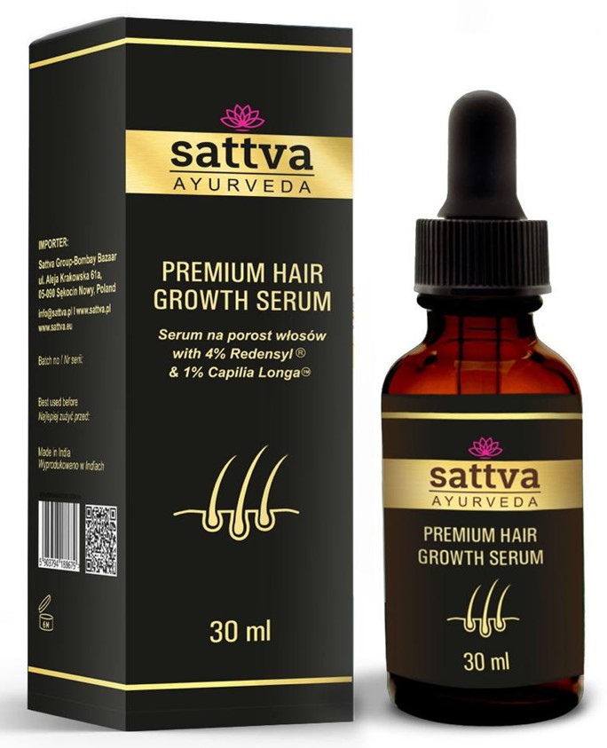 Sattva, Premium Hair Growth Serum, 30ml