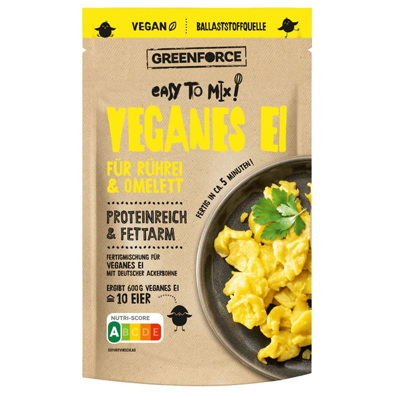 Greenforce, Easy to mix Vegan Egg, 100g