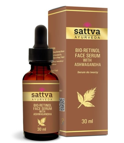 Sattva, Face Serum with Ashwagandha & Bio-Retinol, 30ml