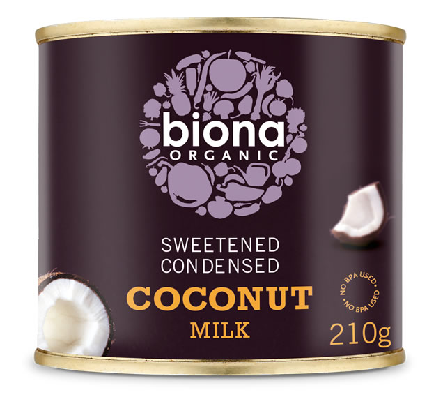 Biona, Sweetened Condensed Coconut Milk, 210g