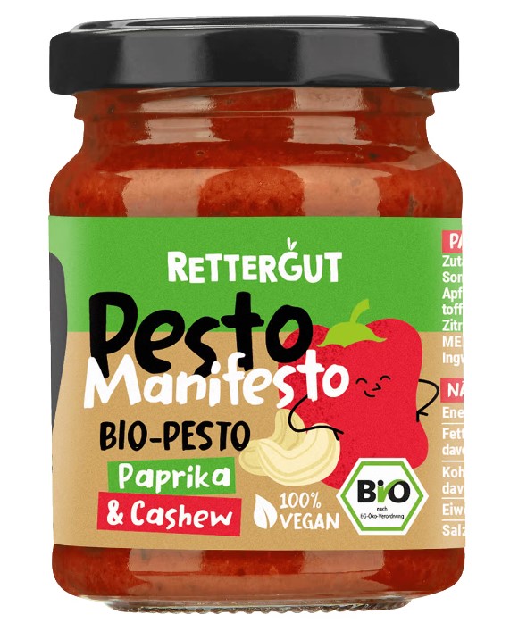 Rettergut, Pesto Paprika & Cashew, 120g