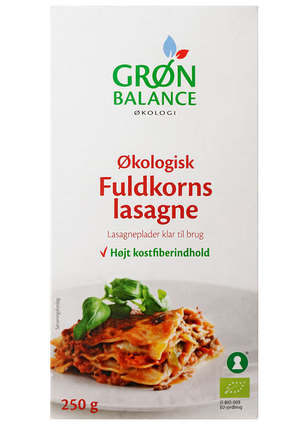 Gron Balance, Wholegrain Lasagna