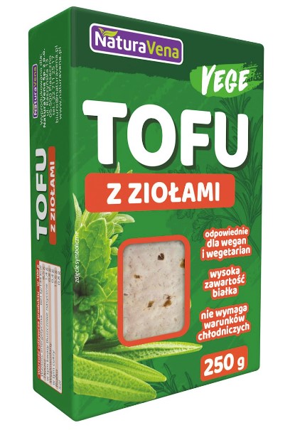NaturaVena, Tofu with Herbs, 250g