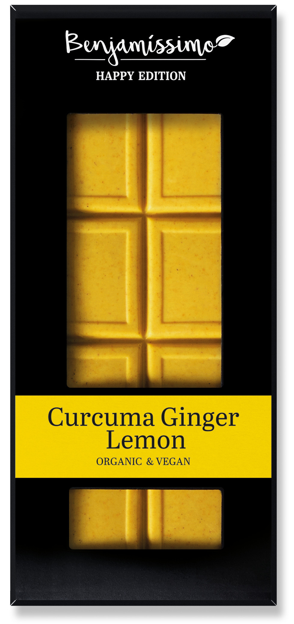 Benjamissimo, Curcuma Ginger Lemon Chocolate Bar, 60g