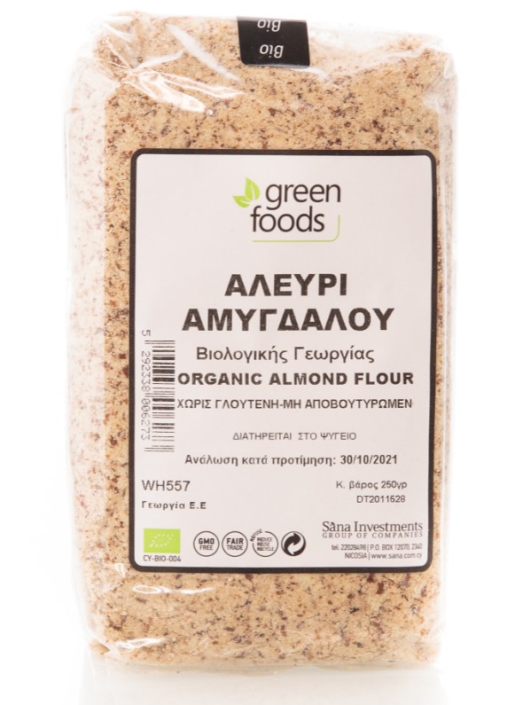 Green Foods, Almond Flour, 250g