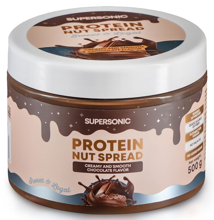 Supersonic, Protein Nut Spread - Chocolate Flavor, 500g