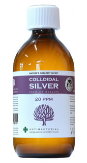 20ppm Enhanced Colloidal Silver - 300ml Bottle