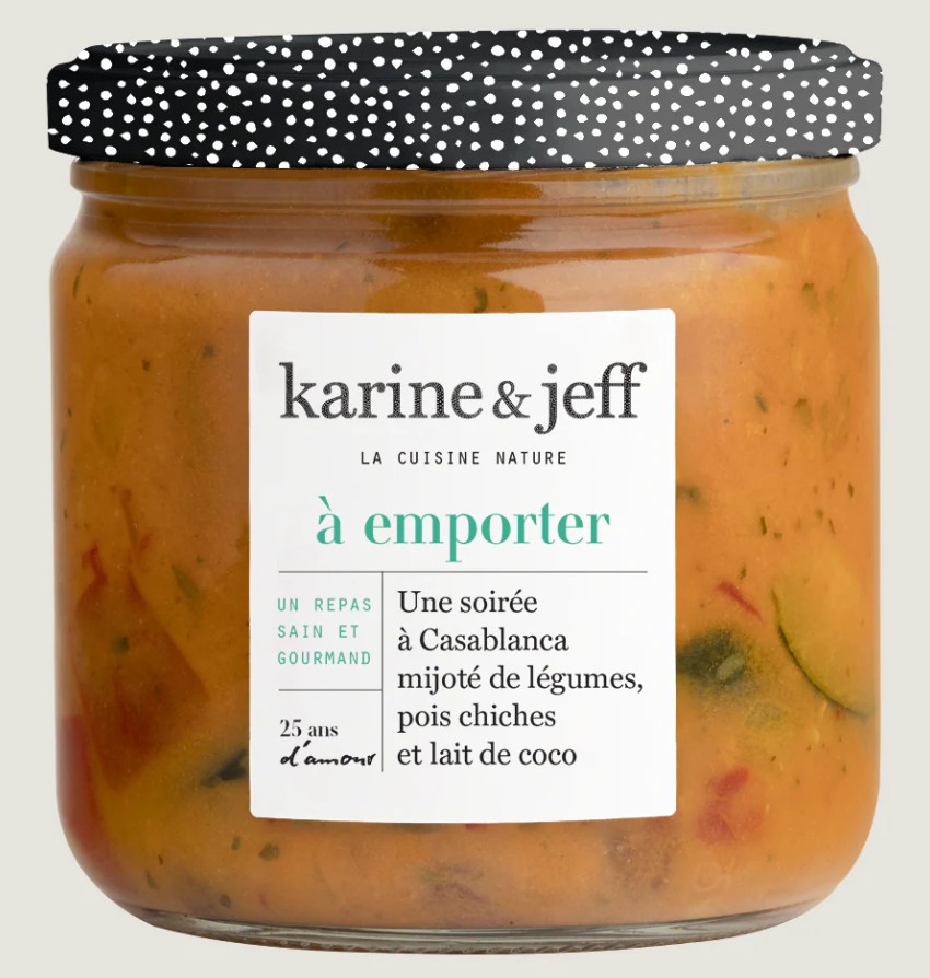 Karine & Jeff, Chickpea, Vegetable & Coconut Milk Stew, 500ml