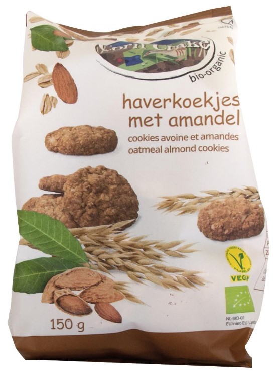 Corn Crake, Oat Cookies with Almond, 150g