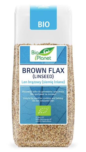 Bio Planet, Brown Flax - Linseed, 200g