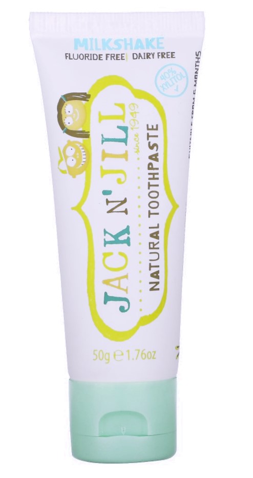 Jack N' Jill, Natural Milkshake Toothpaste, 50g