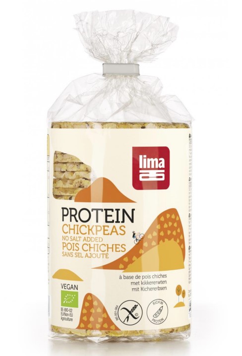 Protein Chickpea & Rice Cakes, 100g