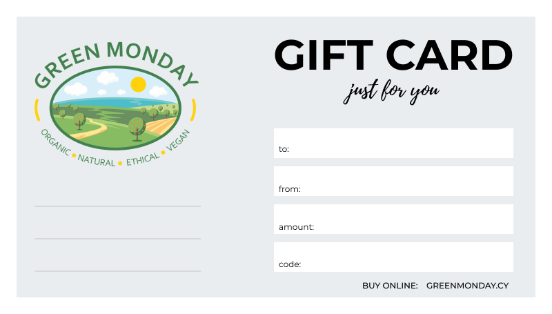 Green Monday, Gift Card €50