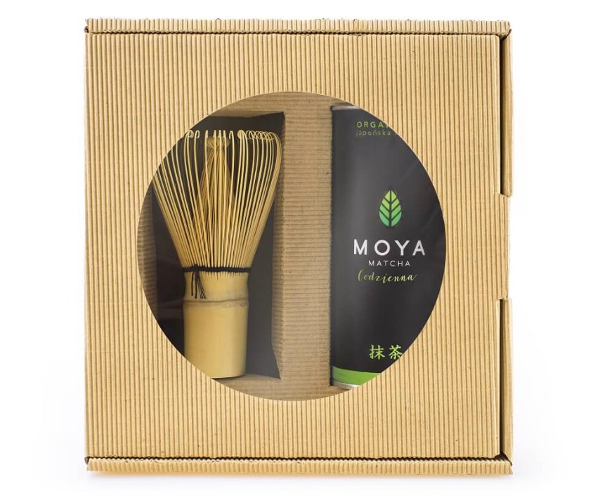 Moya Matcha, Green Tea Matcha Daily + Chasen Set, 30g