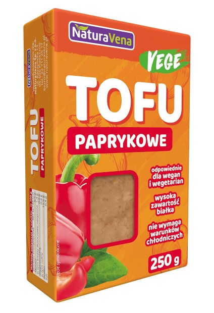 NaturaVena, Pepper Tofu, 250g