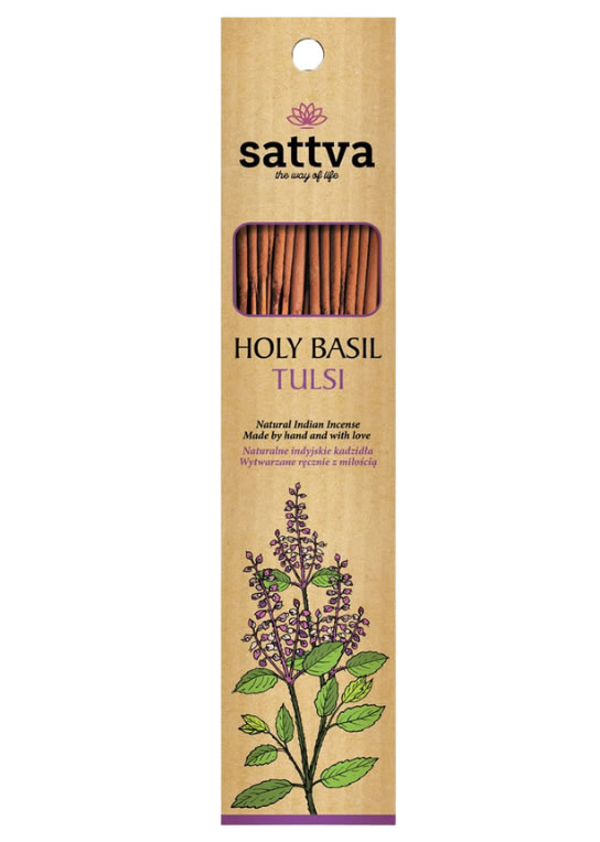 Holy Basil Incense Sticks Tulsi, 15pcs