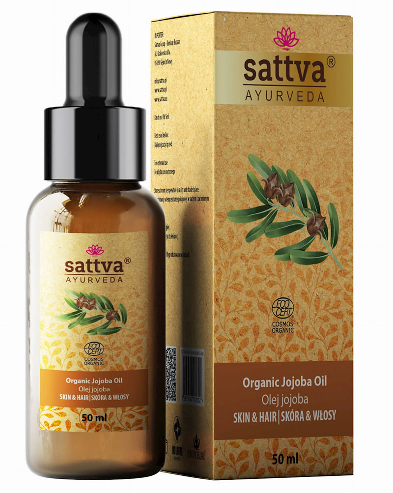Sattva, Jojoba Oil for Body & Hair, 50ml