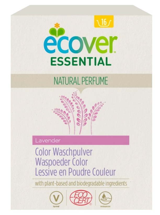 Ecover, Lavender Color Washing Powder, 1.2kg