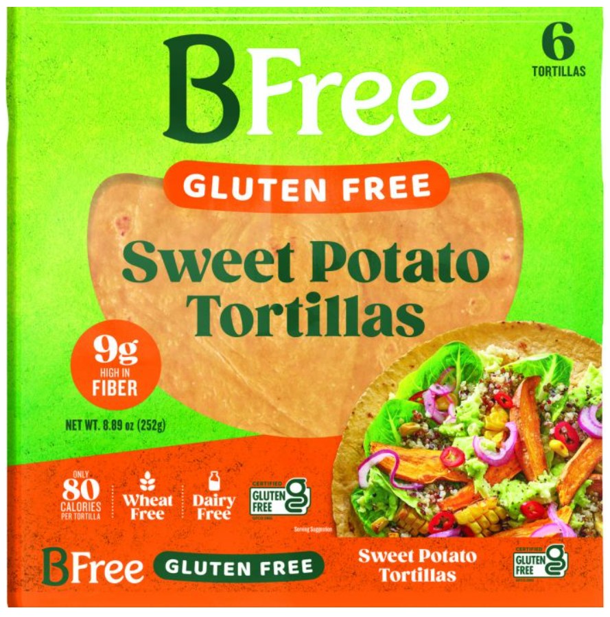 BFree, Sweet Potato Wraps