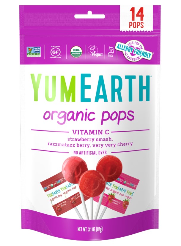 Yumearth, Vitamin С Lollipops, 14pcs