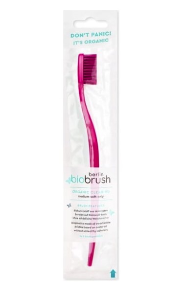 Bio Brush Berlin, Toothbrush Purple Medium-Soft