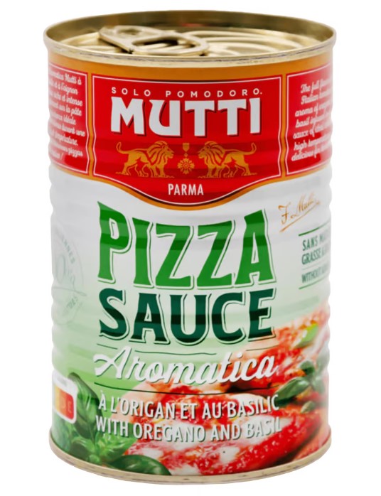 Mutti, Pizza Sauce with Oregano & Basil, 400g