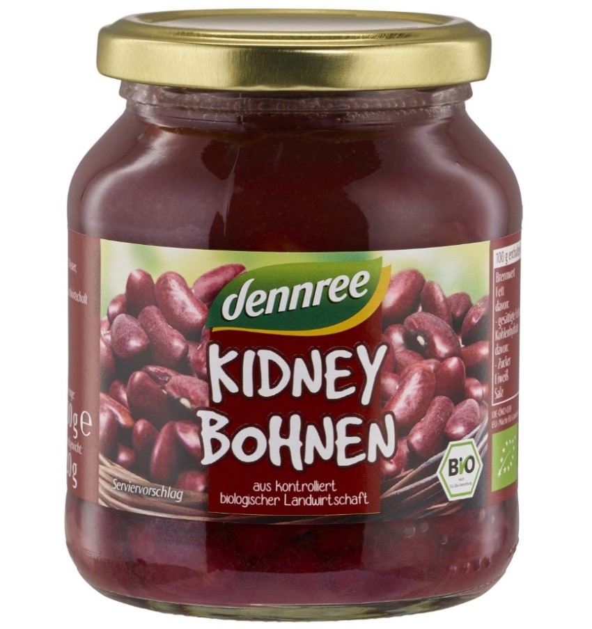 Dennree, Kidney Beans, 350g