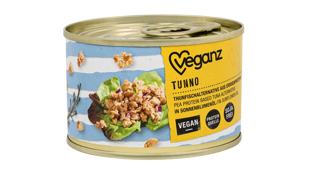 Veganz, Pea Protein Based Tuna Alternative, 140g