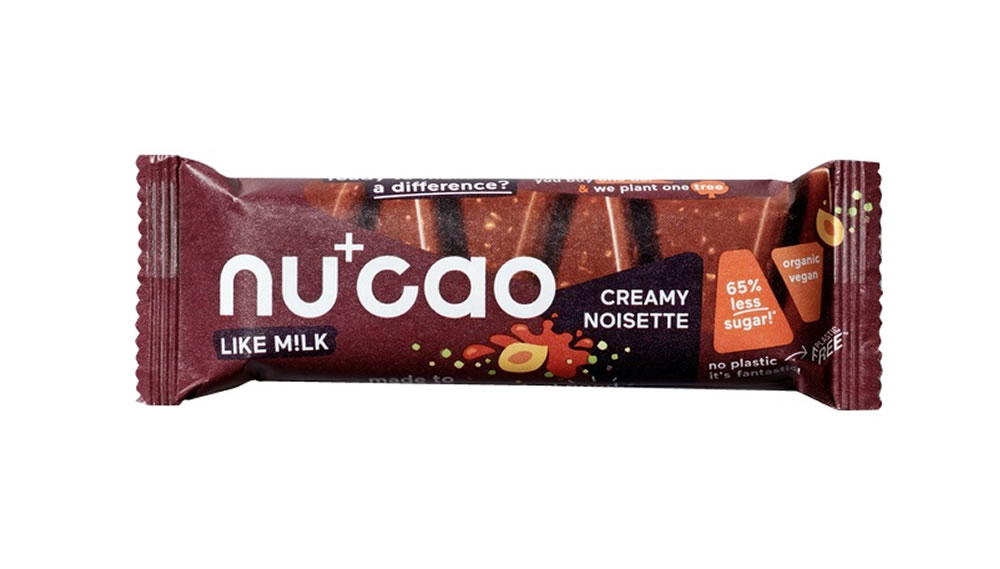 Nucao, Creamy Noisette Bar, 40g