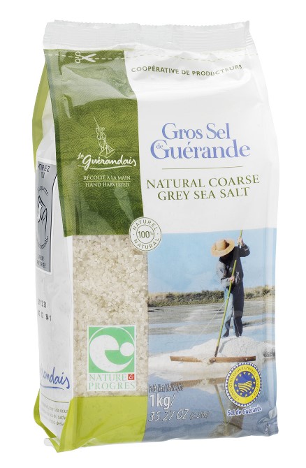 Le Guerandais, Natural Coarse Grey Celtic Sea Salt, 1kg