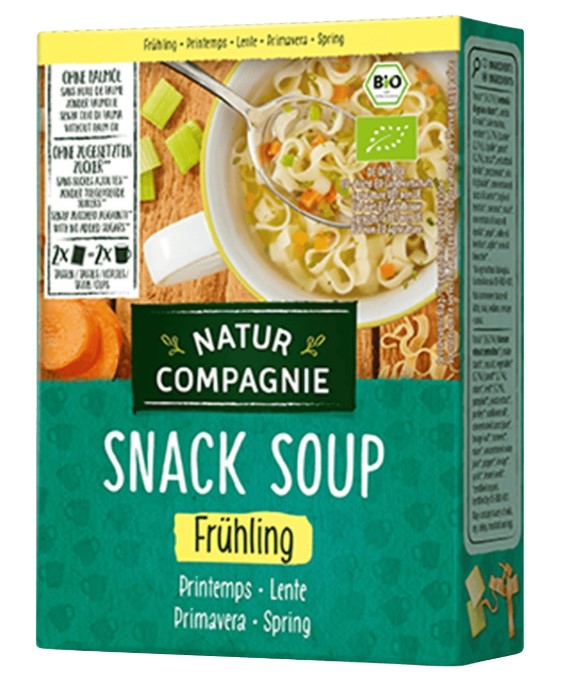 Natur Compagnie, Snack Soup Spring, 34g