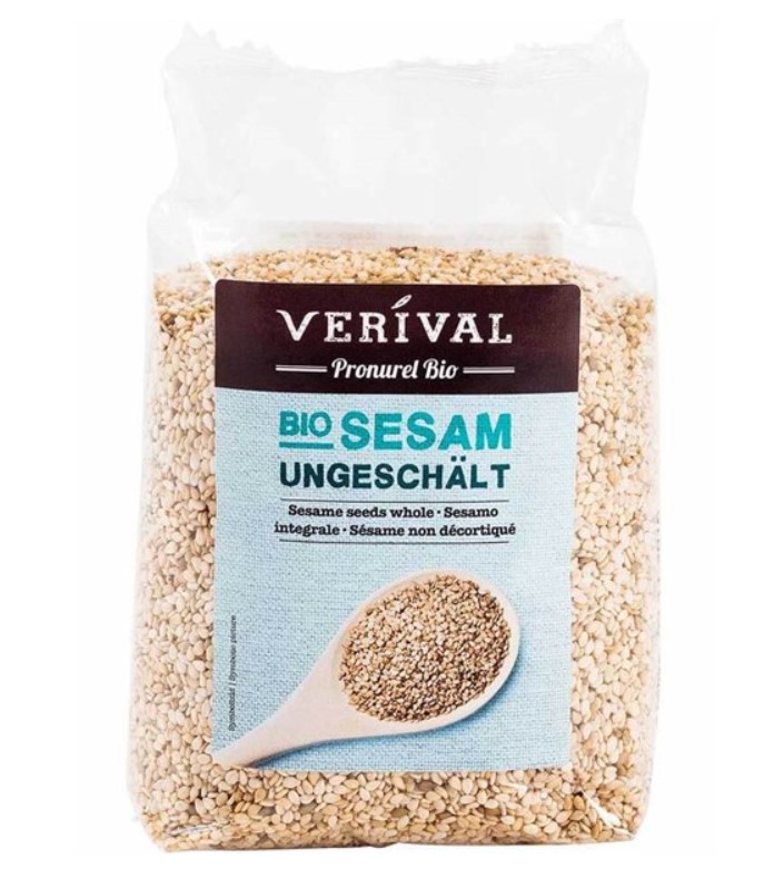 Verival, Whole Sesame Seeds Unhulled, 250g