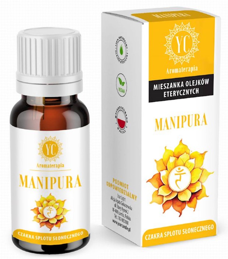 Your Candle, Essential Oil Mix Solar Plexus Chakra Manipura, 10ml