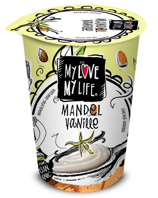 Yogurt Almond-Vanilla, 180g