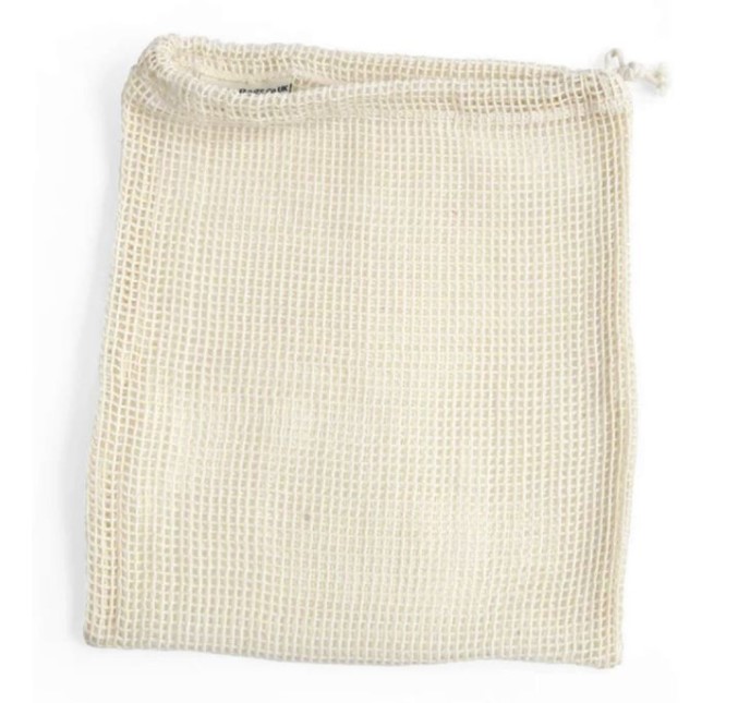 Medium Net Drawstring Bags, 25 × 30 cm