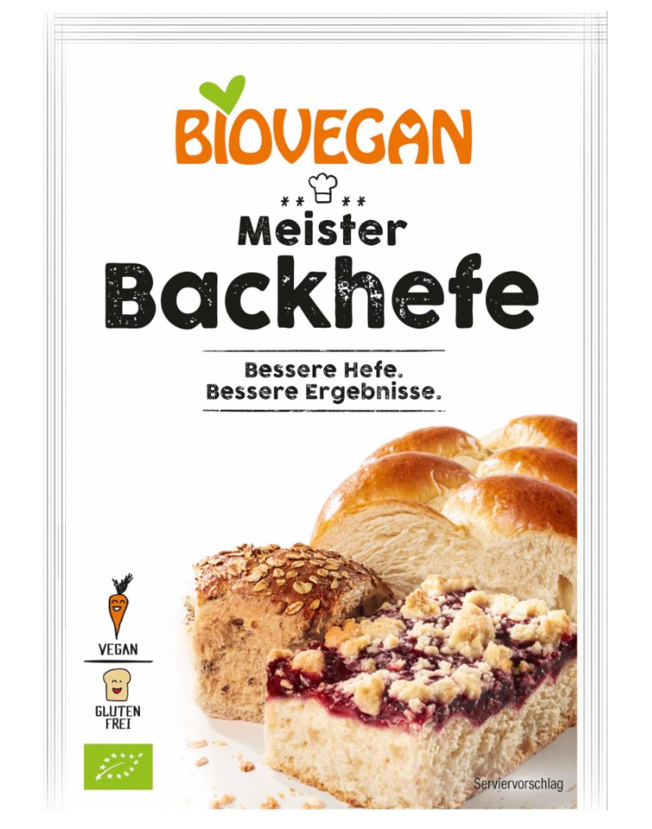 Biovegan, Baking Dry Yeast, 7g