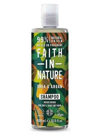 Faith in Nature, Shea & Argan Shampoo, 400ml