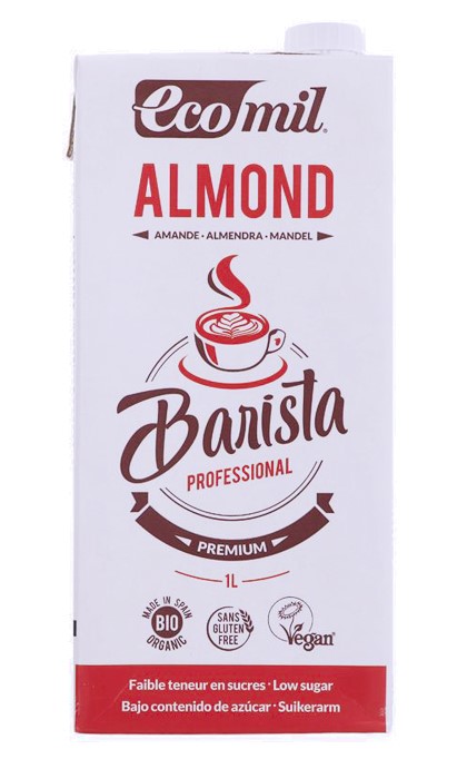 Ecomil, Barista Almond Milk Professional, 1L
