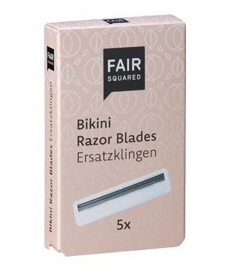 Fair Squared, Bikini Razor Blades, 5pcs