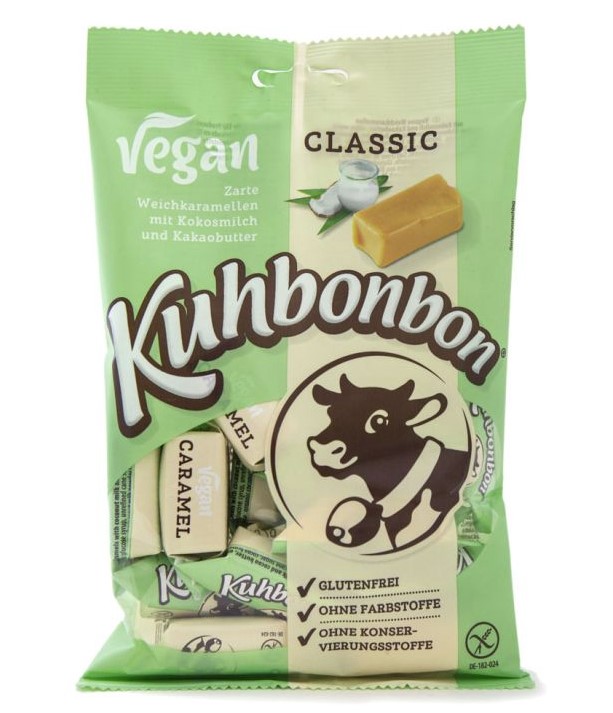Kuhbonbon, Vegan Caramel, 165g