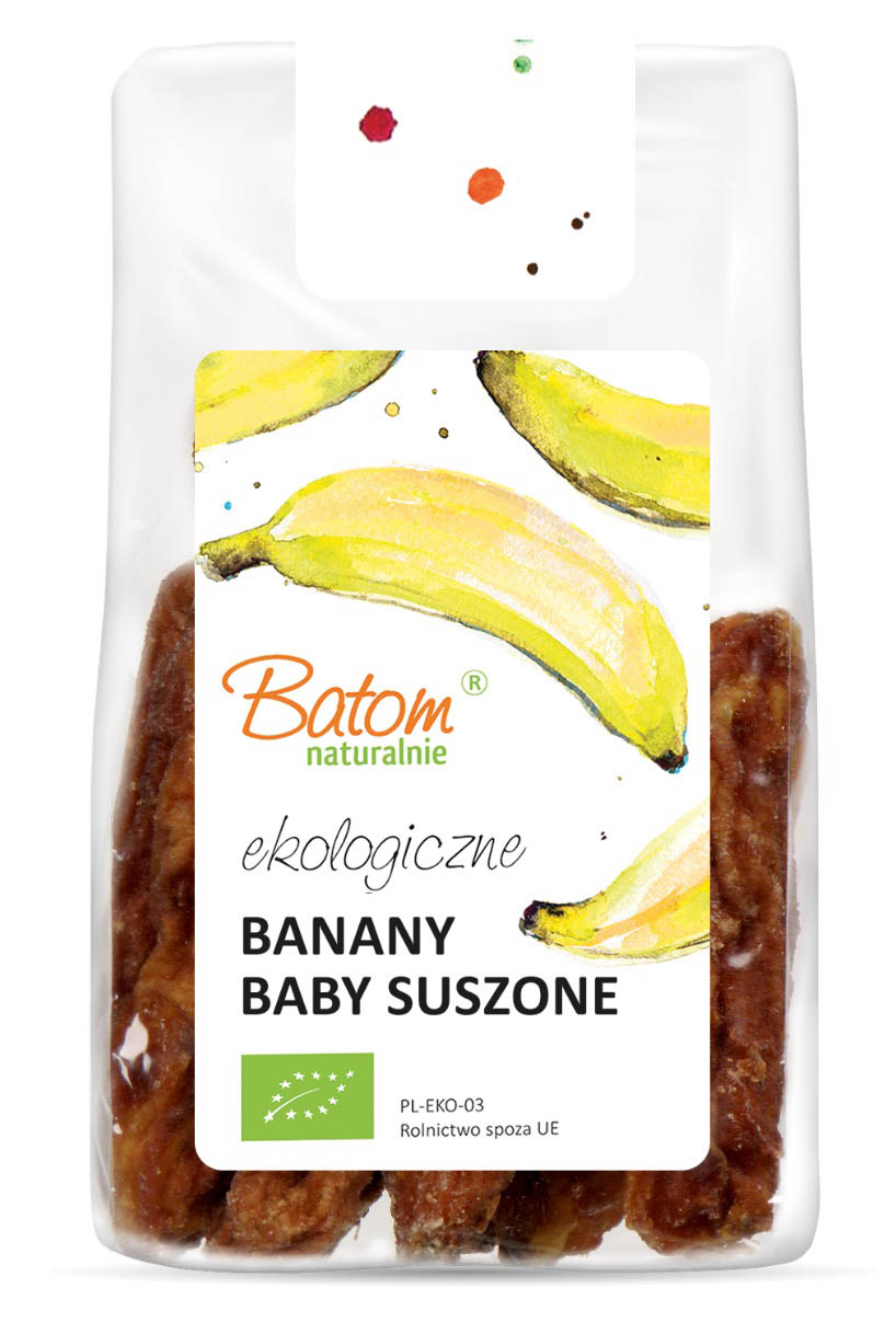 Batom, Dried Baby Bananas, 100g