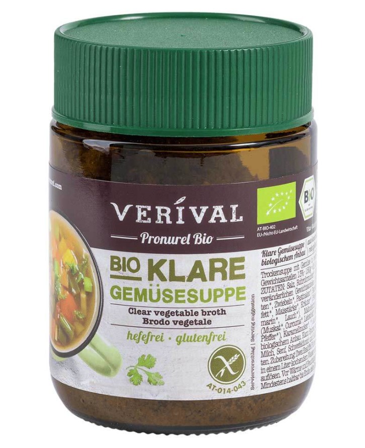 Verival, Clear Vegetable Broth, 140g