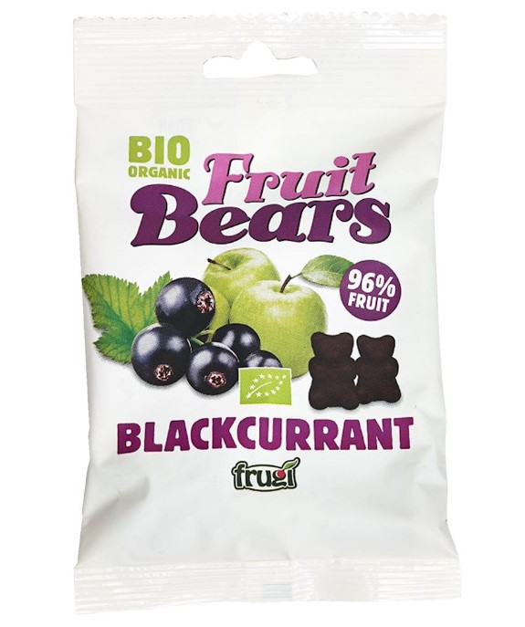 House Of Denmark, Jelly Beans Apple-Blackcurrant Bears, 50g